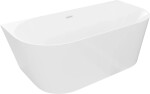 MEXEN - OVAL SLIM voľne stojaca vaňa 170x80, biela bez krytky prepadu a zátky 52661708000-SS