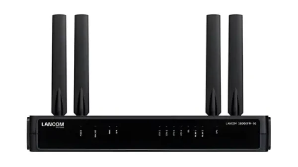 Lancom 1800EFW-5G / Router / SD-WAN / Wi-Fi 6 / 5G / Glasfaser / VPN (62157)