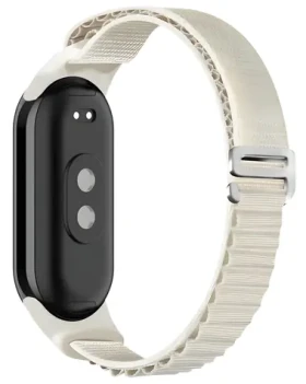 Beline Alpine béžová / Remienok pre XIAOMI Mi Band 10/9/8 / nylon