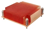 Inter-tech K-129 1U / Chladič CPU / Pasívny / Medený / LGA 1150/1151/1155/1156/1200 (88885120)