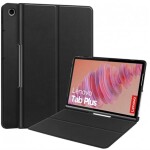 NoName Tri-fold Eco*-Leather Stand Lenovo Tab Plus 11.5 (2024) Black