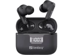 Sandberg Wireless Earbuds ANC+ENC čierna / bezdrôtové slúchadlá s mikrofónom a puzdrom / BT 6.0
