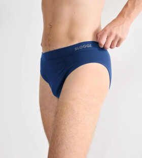 Pánske nohavičky GO Smooth Brief 2P - UNKNOWN - tmavomodré 6722 - SLOGGI UNKNOWN M