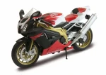 Welly Motocykel Aprilia RSV 1000R Factory 1:10 červený