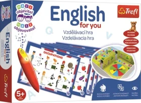 Trefl Hra Malý objaviteľ: English for you + magické pero