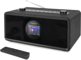 Maxxo DT06 / Internetové rádio / DAB+/FM tuner / Wi-Fi / Bluetooth / USB / drevené telo (100002131703)