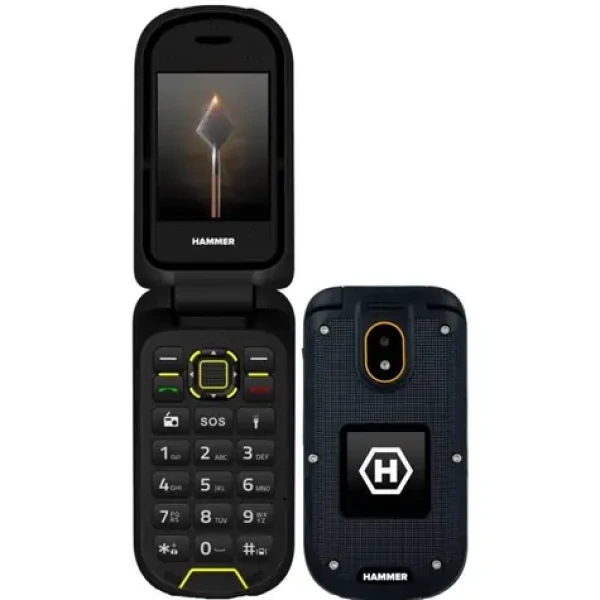 MyPhone Hammer Bow LTE čierna / 2.4 "/ 2MPx / BT / FM / microSD / DualSIM / IP68 (TELMYHBOWLOR)