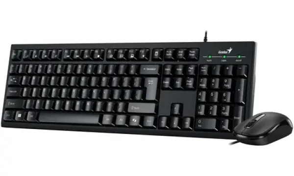 Genius KM-100SE čierna / Drôtový set / Copilot / USB / CZ+SK layout (31330009403)