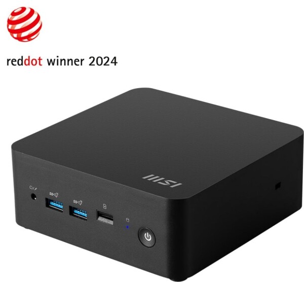 MSI Cubi NUC 1MG-213DE Intel Core 3 100U 8GB 256GB SSD W11P Black (P)