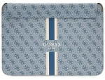 Guess 4G Printed Stripes modrá / Puzdro na notebook / 14" (GUCS14P4RPSB)