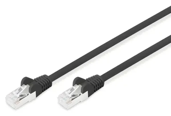 Digitus Patch kábel / Cat6 / S/FTP / 3 m / čierna / LSZH (DB-160144-030-S)