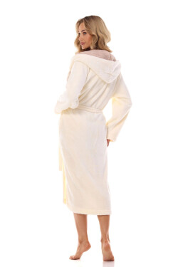 Dámsky župan 2410 LV cream - L&L krémová L