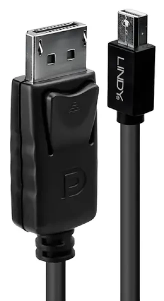 Lindy Mini DisplayPort - DisplayPort čierna / Kábel / 2 m / max. 2560 × 1600 px (41646)
