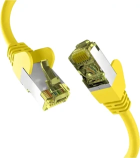 EFB Cat.6a 25 m žlutá / Patch kabel / S/FTP / LSZH / 500 MHz (EC020200072)