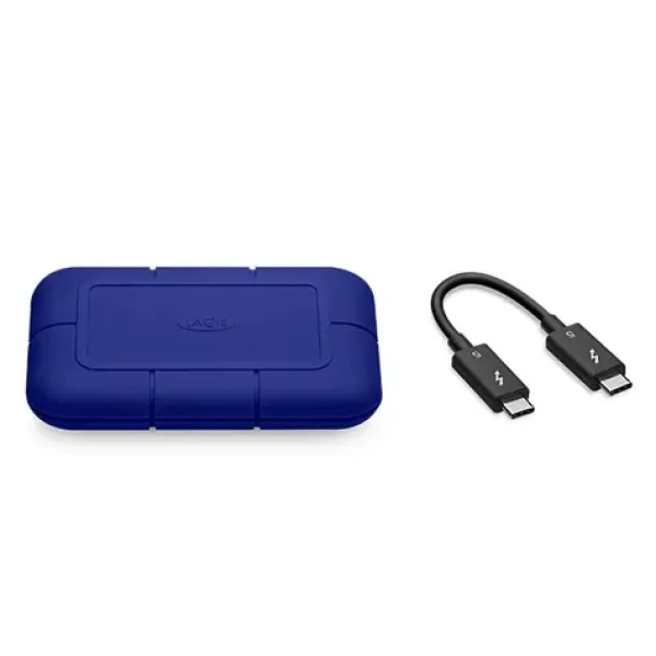 LaCie Rugged SSD Pro5 2TB modrá / Externý SSD 2.5" / Thunderbolt 5 / USB-C / 6700/5300 MB/s (STNA2000400)