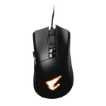 GIGABYTE AORUS M3 čierna / Herná optická myš / 6 400 DPI / USB / 1.8m (GM-AORUS M3)