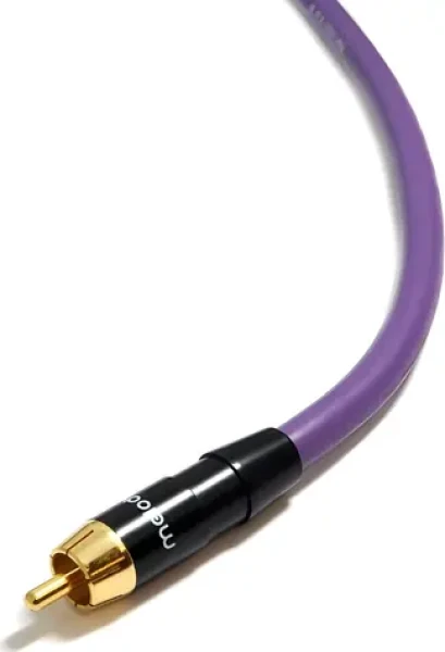 Melodika Kábel RCA (Cinch) - RCA (Cinch) fialový / Audio kábel / 2x RCA (Cinch) - 2x RCA (Cinch) / 2 m