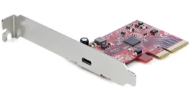 StarTech PCIe karta USB-C 20Gbps / Radič / PCIe x4 / USB 3.2 Gen 2x2 / 1x USB-C / ASMedia ASM3242 (PEXUSB321C)