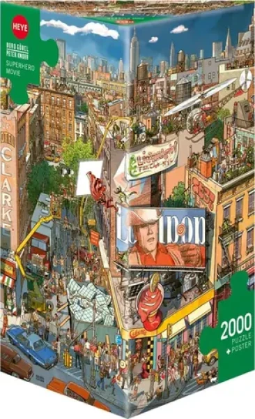 HEYE Puzzle Film o superhrdinoch