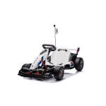 Mamido Detská elektrická motokára BMW Gokart s funkciou driftu biela