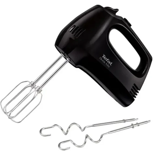 TEFAL HT310838 čierna / Ručný šľahač / 300 W / 5 rýchlostí (3016661149078)