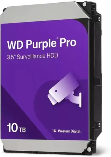 WD Purple Pro 10TB / HDD / 3.5" SATA III / 7200 rpm / 512MB cache / 5y / pre dohľadové centrá (WD102PURP)
