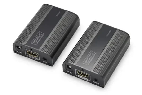Digitus DS-55204 / Rozširovač HDMI / 4K 60Hz / CAT6 / 70 m / IR ovládanie (DS-55204)