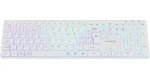 Canyon HKB-W11 biela / Klávesnica / bezdrôtová / vodeodolná / RGB podsvietenie / CZ/SK layout (CNS-HBTK11W-CS)