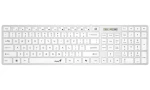 Genius Slimstar 126 biela / Drôtová / Copilot / USB / CZ+SK layout (31310017427)