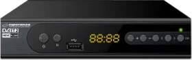 Esperanza EV106R čierna / Digitálny tuner DVB-T2 / H.265 / HEVC (EV106R)