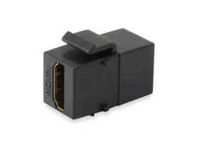Equip Keystone konektor HDMI-HDMI čierna / Keystone modul / pozlátené kontakty / 8 ks (769402)