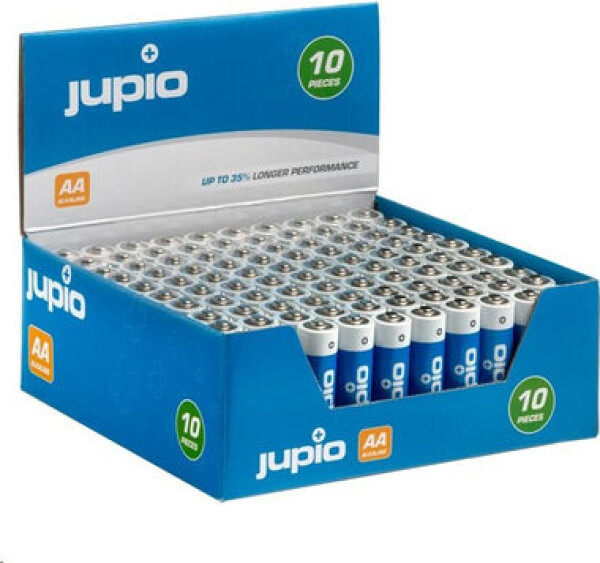 JUPIO Alkaline AA Displey Box - 100ks / alkalické batérie (E61PJPJBAAA1010)