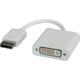 Roline DisplayPort / DVI káblový adaptér Konektor DisplayPort, DVI-D 24+1pol. zásuvka 0.15 m sivá 12.03.3133 Kábel DisplayPort; 12.03.3133