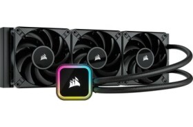 Corsair iCUE H150i RGB Elite 360mm čierna / 3x120mm / RGB / 31.5 dBA / 400-1850 RPM / 59.1 CFM / Intel amp; AMD (CW-9060060-WW)