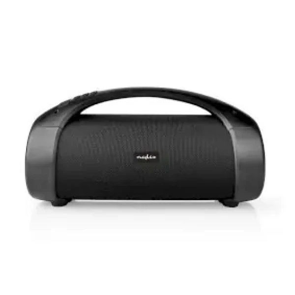 Nedis Bluetooth Párty Prehrávač / 6 hod / 2.0 / 50 W / Prehrávanie médií: AUX / USB / IPX5 / Prepojiteľný / Držadlo (SPBB315BK)