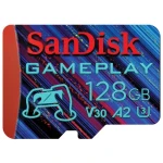 SanDisk GamePlay microSDXC 128GB / UHS-I / class U3 / čítanie: 190 MB/s / zápis: 130 MB/s (SDSQXAA-128G-GN6XN)