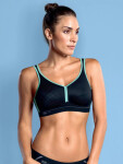 Dámska športová podprsenka Performance 5566 - Anita 90D černo-šedá
