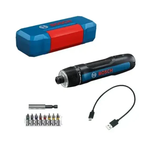 BOSCH Go 3 Professional / Aku skrutkovač s príslušenstvom / 3.6V / 396 ot-min / USB kábel (06019H2201)