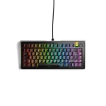 Glorious GMMK 3 Pro HE 75% - Fox HE (ISO UK) čierna / herná 75% TKL / USB-C / ISO (UK) layout / Fox HE / RGB / 1.4m (GLO-KB-GMMK3-PRO-75-PB-HE-W-BLK-UK)