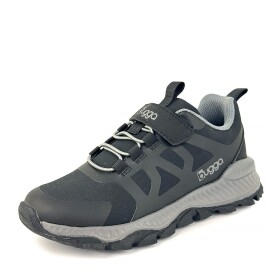 Detské outdoorové topánky na suchý zips Bugga ORZA Black B00206-10 - 27