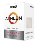 AMD Athlon 3000G BOX / Procesor / 3.5 GHz / 2C4T / L3 4MB / AM4 / Zen + / Radeon Vega 3 / 35W (YD3000C6FHSBX)