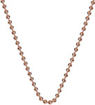 Hot Diamonds Strieborná retiazka Emozioni Rose Gold Bead Chain 18 CH007
