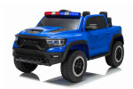 Mamido Mamido Elektrické autíčko Dodge Ram modré s majákmi 4x4 | 12V10Ah