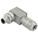 Weidmüller SAISWC-M-4/8S-M12-D-COD neupravený zástrčkový konektor pre senzory - aktory, 1467850000, piny: 4, 1 ks; 1467850000
