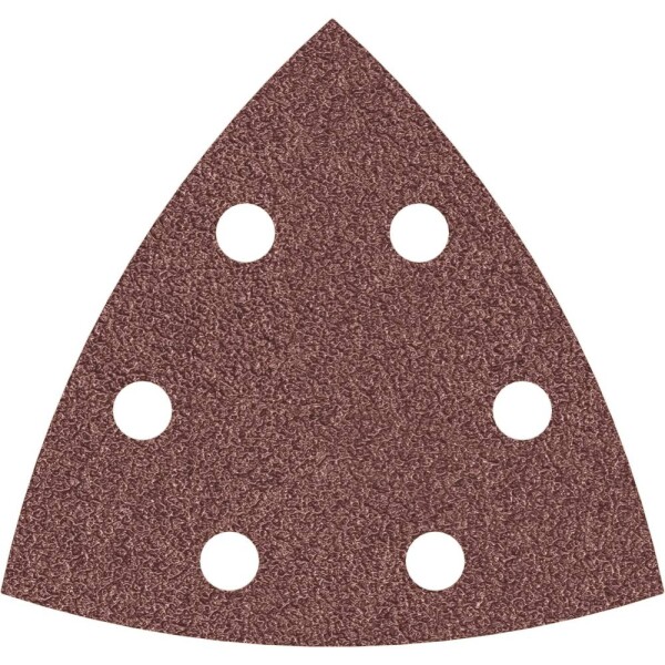 Bosch Accessories Bosch Power Tools 2608621684 brúsny papier pre delta brúsky Zrnitosť 40 (d x š) 93 mm x 93 mm 5 ks; 2608621684