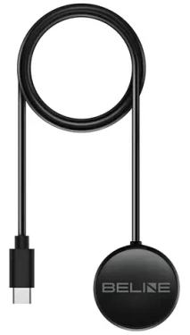 Beline bezdrôtová nabíjacia stanica pre Samsung Galaxy Watch čierna / Nabíjacia stanica / USB-C / 1 m (BLNSWC01)