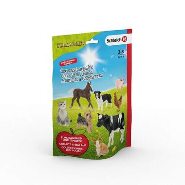 Schleich Farm World Vrecko s prekvapením - farmárske zvieratká L/od 3 rokov