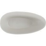 MEXEN - Milano voľne stojaca vaňa liaty mramor 150 x 82, betón mat 57301508561