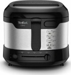 Tefal Uno Fryer FF215D30 / fritéza / 1475 W / 1.8 L oleja / kapacita 1 kg / nerezová oceľ / čierno-strieborná (FF215D30)