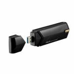 Asus USB WiFi 6 USB-AX56 AX1800 (bez podstavca) / USB Wi-Fi adaptér / 2.4GHz - 574Mbps / 5GHz - 1201Mbps / USB 3.2 Gen 1 (90IG06H0-MO0R10)